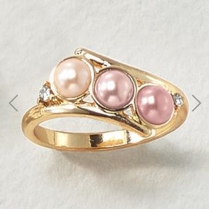 Multicolor pearly ring